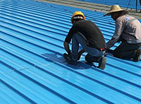 防腐瓦被廣泛的應用在工程建筑中
